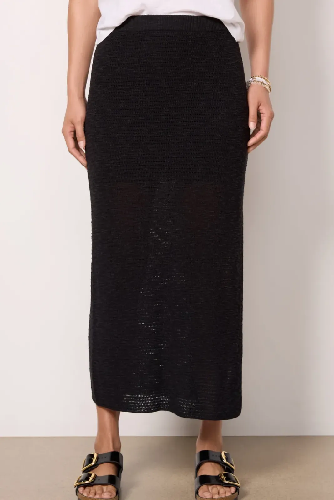 Skirts|Matching Sets<Z SUPPLY Sydney Midi Skirt Black