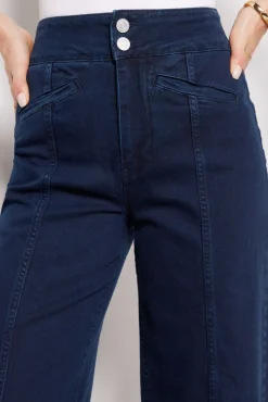 Jeans<FRAME Tailored Wide Leg Vivia