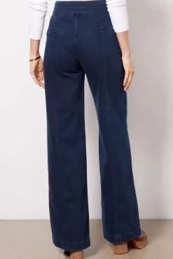 Jeans<FRAME Tailored Wide Leg Vivia