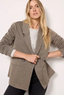 Blazers & Jackets<SANCTUARY Take It Easy Blazer Microoatcheck