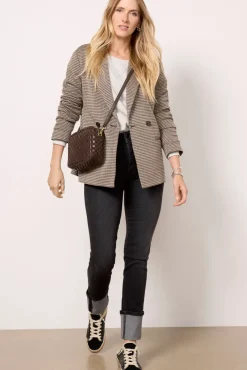 Blazers & Jackets<SANCTUARY Take It Easy Blazer Microoatcheck