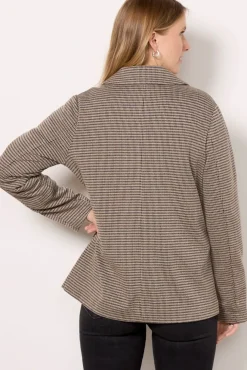 Blazers & Jackets<SANCTUARY Take It Easy Blazer Microoatcheck