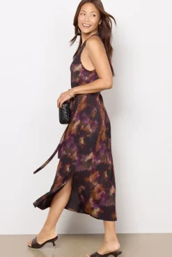 Dresses<CLOTH AND STONE Tank Slip Dress Mulberryhaze