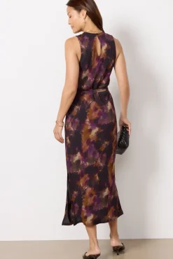 Dresses<CLOTH AND STONE Tank Slip Dress Mulberryhaze
