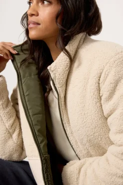 Blazers & Jackets<VELVET Tasha Puffer Jacket Army