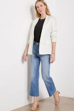 Blazers & Jackets<EVEREVE Taylor Pinstripe Blazer Ivorystripe
