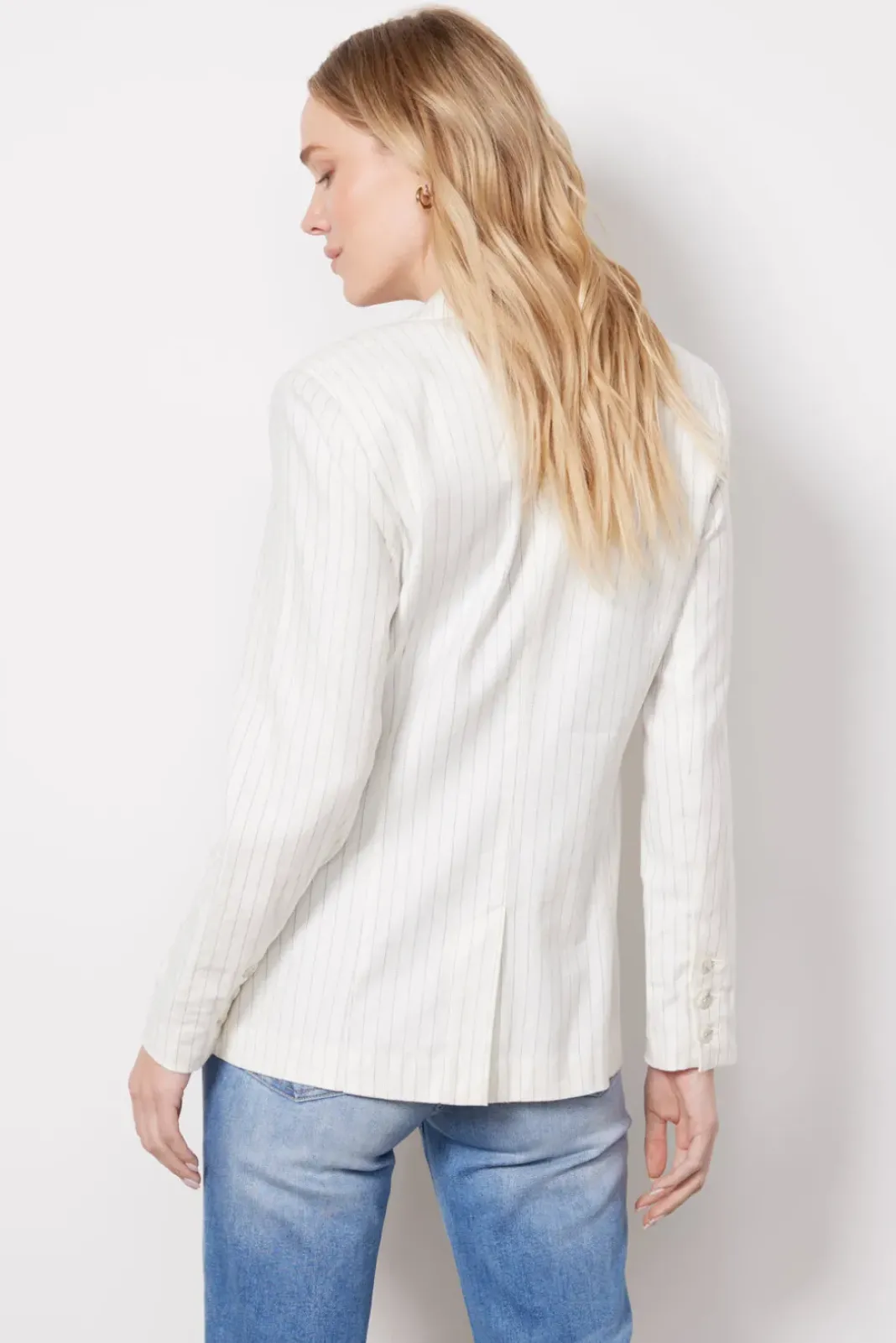 Blazers & Jackets<EVEREVE Taylor Pinstripe Blazer Ivorystripe