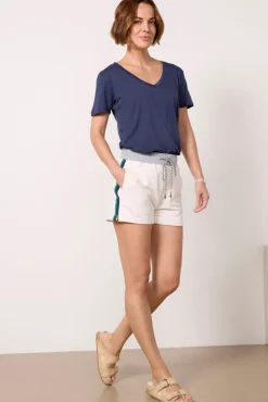 Shorts & Cutoffs<SUNDRY Teammate Short Cream