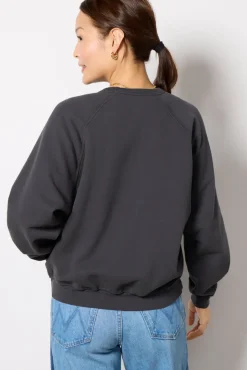 Sweatshirts<MOTHER The Biggie Concert Fadedblack