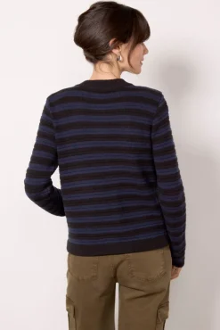 Sweaters<SANCTUARY The Elevated Cardigan Navyblazer/Black