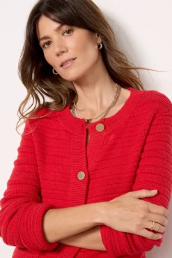 Sweaters<SANCTUARY The Elevated Cardigan Red