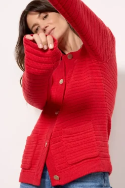 Sweaters<SANCTUARY The Elevated Cardigan Red