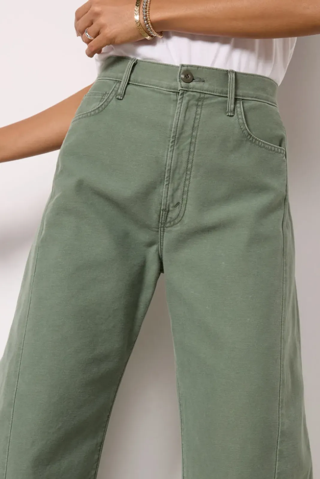 Pants & Leggings<MOTHER The Full Pipe Skimp Rth