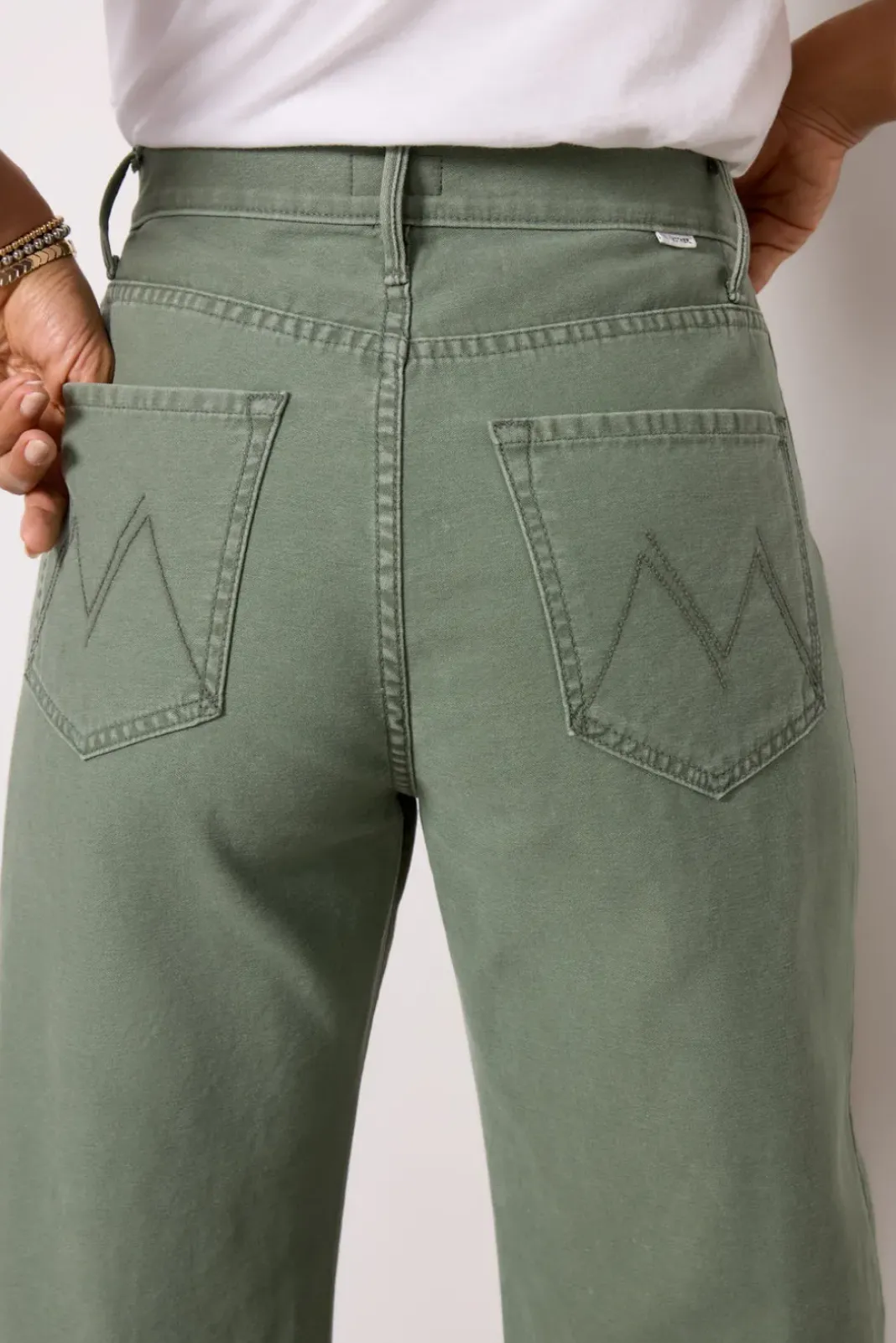 Pants & Leggings<MOTHER The Full Pipe Skimp Rth