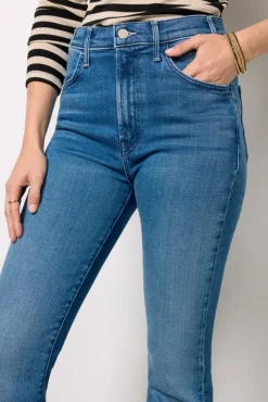 Jeans<MOTHER The Hustler Flood Fray Whateveryouwant