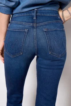 Jeans<MOTHER The MId Rise Rider Flood Tbk