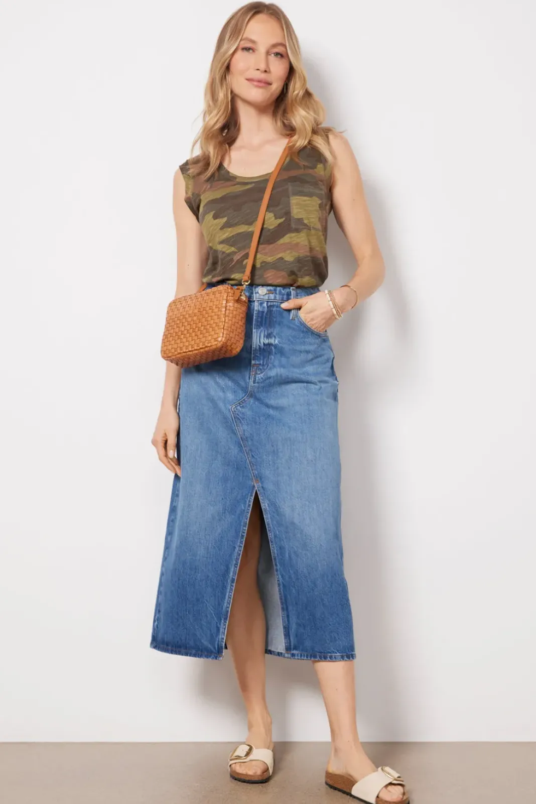 Skirts<FRAME The Midaxi Skirt Delamo
