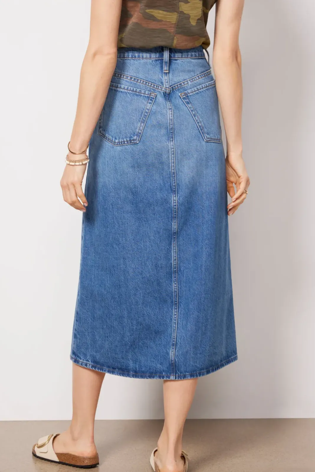 Skirts<FRAME The Midaxi Skirt Delamo