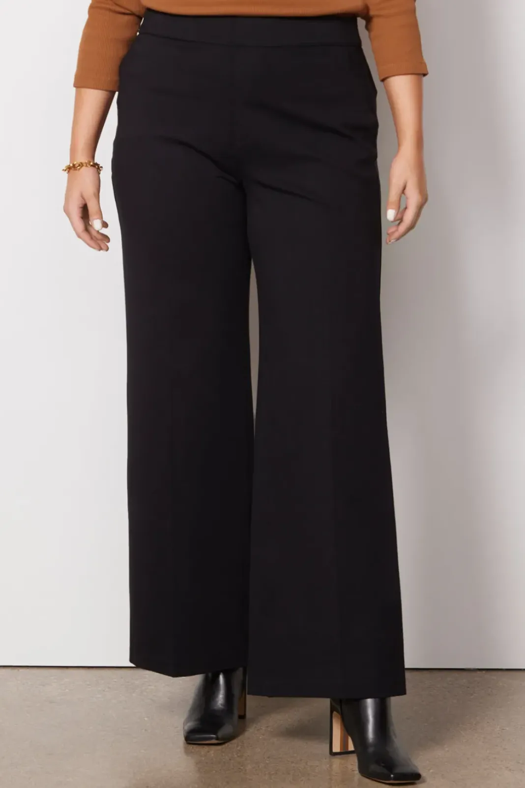 Pants & Leggings<SPANX The Perfect Pant Wide Leg Black