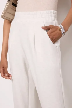 Pants & Leggings|Matching Sets<VARLEY The Rolled Cuff Pant 25 Ivorymarl