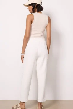 Pants & Leggings|Matching Sets<VARLEY The Rolled Cuff Pant 25 Ivorymarl