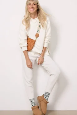 Pants & Leggings|Matching Sets<VARLEY The Slim Pant 25 Ivorymarl
