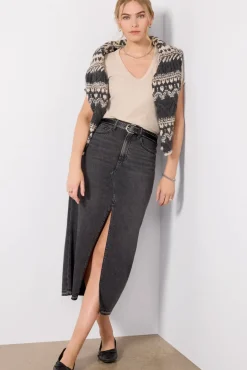 Tops & Tees<RAG AND BONE The Slub Tee Fossil