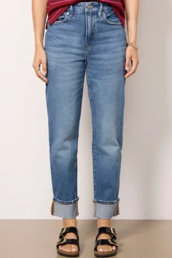 Jeans<GOOD AMERICAN The Weekender Jean Indigo711