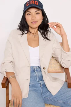 Blazers & Jackets<EVEREVE Thea Blazer Lightecru