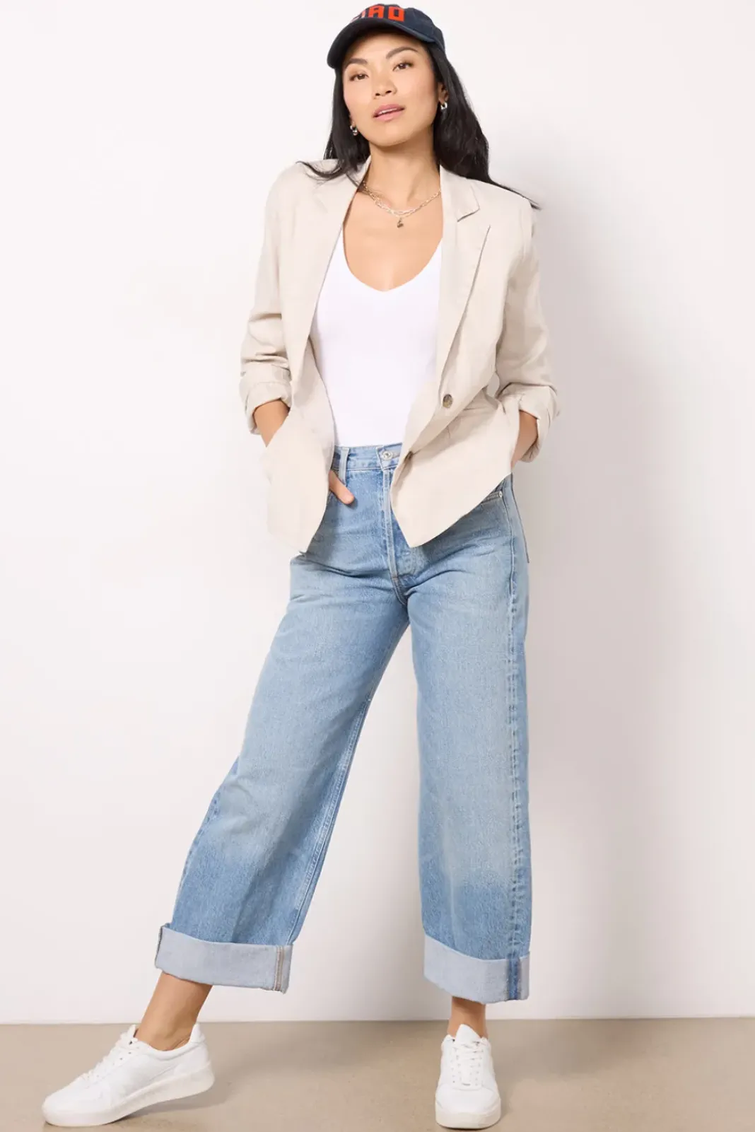 Blazers & Jackets<EVEREVE Thea Blazer Lightecru