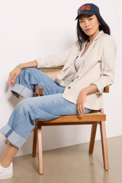 Blazers & Jackets<EVEREVE Thea Blazer Lightecru