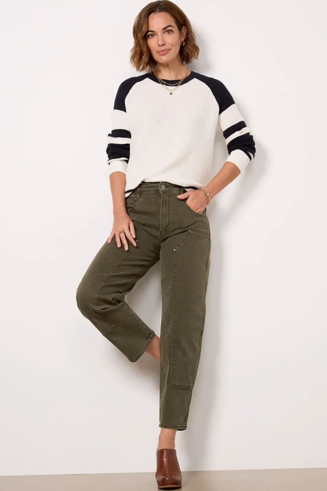 Sweaters<FAHERTY Throwback Sweater Wrigley