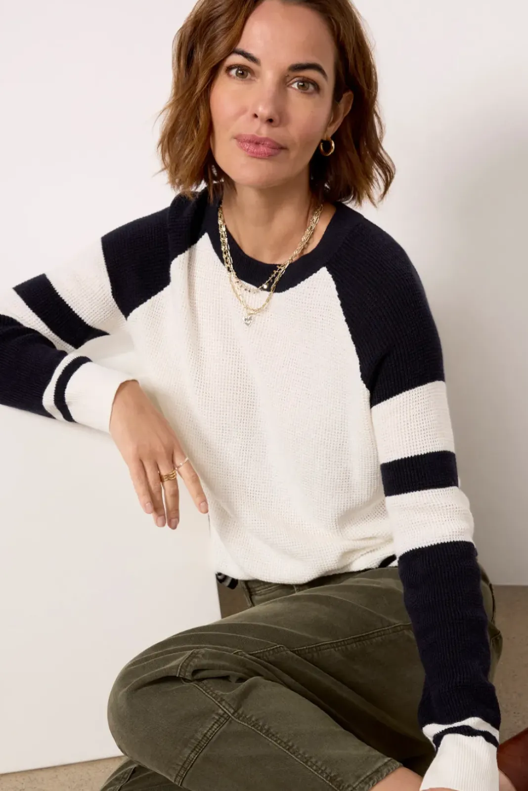 Sweaters<FAHERTY Throwback Sweater Wrigley