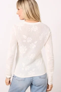 Tops & Tees<Z SUPPLY Tibi Mesh Top Sandstone