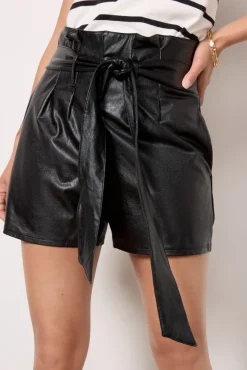 Shorts & Cutoffs<COMMANDO Tie Waist Short Blk