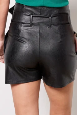 Shorts & Cutoffs<COMMANDO Tie Waist Short Blk