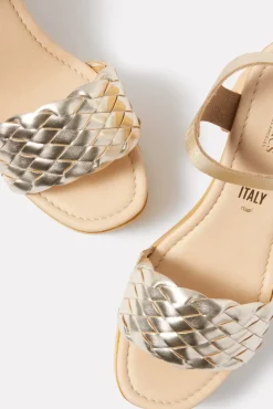 Shoes<SEYCHELLES Timber Platform Sandal Metallic