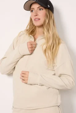 Matching Sets|Sweatshirts<VARLEY Timberley Half Zip Midlayer Cementmarl