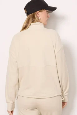 Matching Sets|Sweatshirts<VARLEY Timberley Half Zip Midlayer Cementmarl