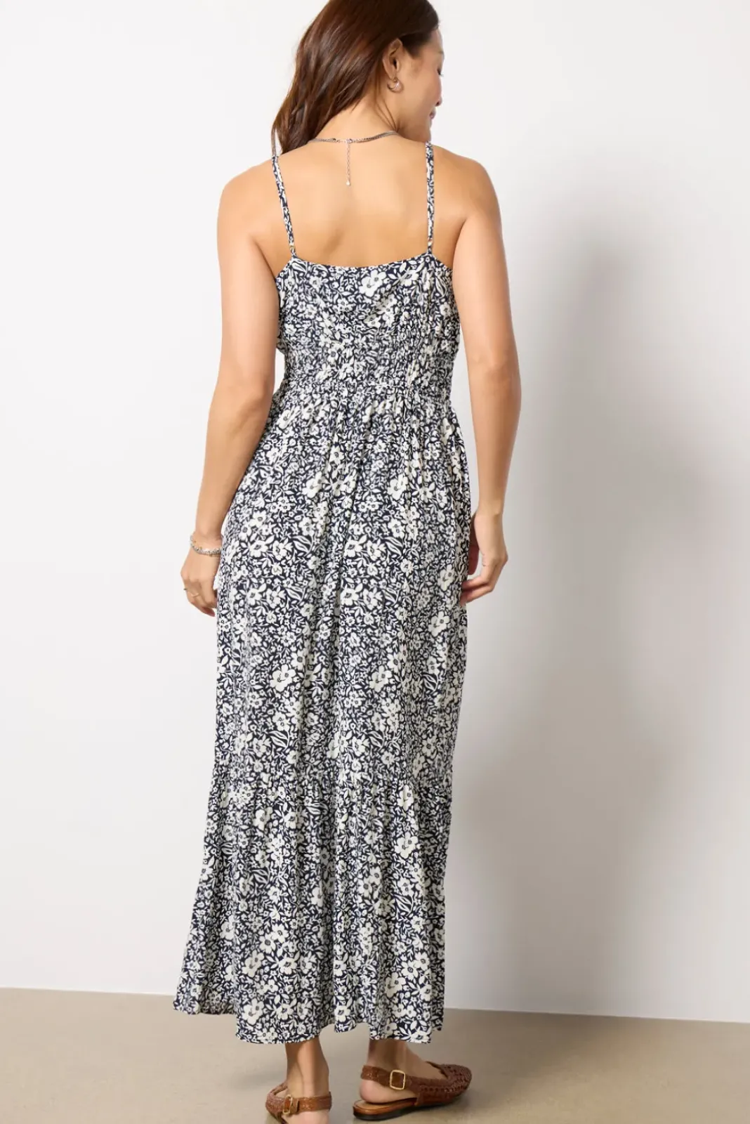 Dresses<Z SUPPLY Toluca Ynez Floral Maxi Dress Eclipse