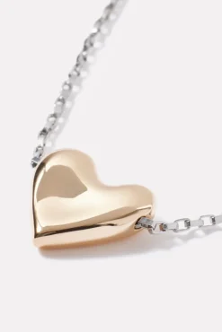 Jewelry<EVEREVE Topanga Heart Necklace Twotone