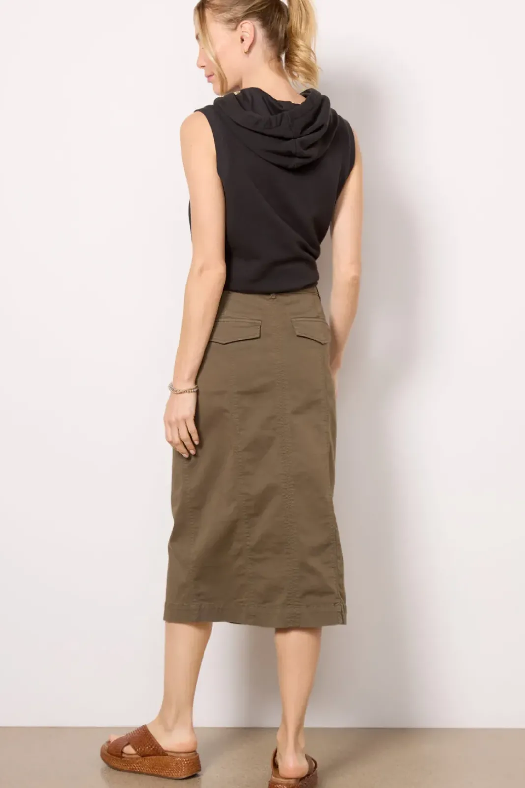 Skirts<SANCTUARY Triple Threat Utility Skirt Burntolive