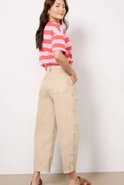 Jeans<PISTOLA Turner High Rise Barrel Leg Fawn