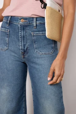 Jeans<7 FOR ALL MANKIND Ultra High Rise Cropped Jo Sealevel