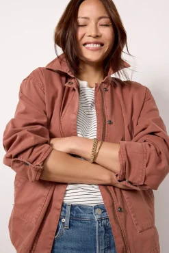 Blazers & Jackets<PISTOLA Utility Shacket Spice