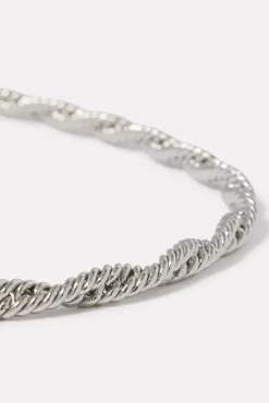 Jewelry<EVEREVE Vail Rope Chain Necklace Silver