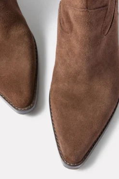 Shoes<DOLCE VITA Valory Western Bootie Dkchocolate