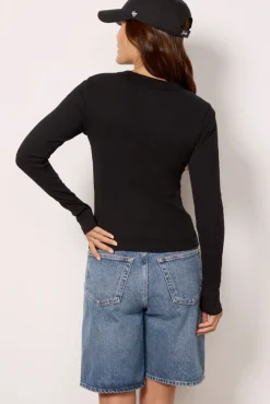Tops & Tees<CITIZENS OF HUMANITY Varra Henley Black