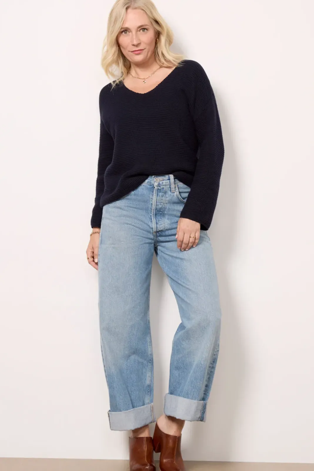 Sweaters<EVEREVE Vera Pullover Navy