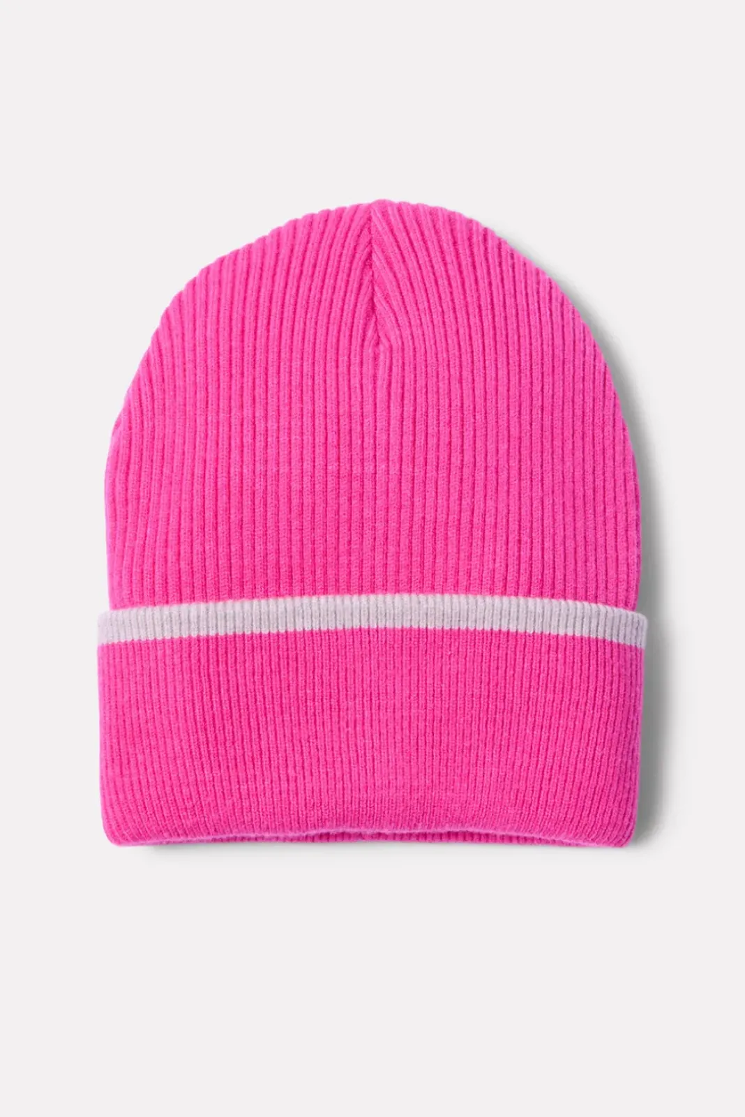 Hats<EVEREVE Vermont Solid Beanie Pink/Grey